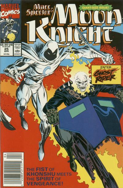 Marc Spector: Moon Knight 1989 #25 - back issue - $10.00