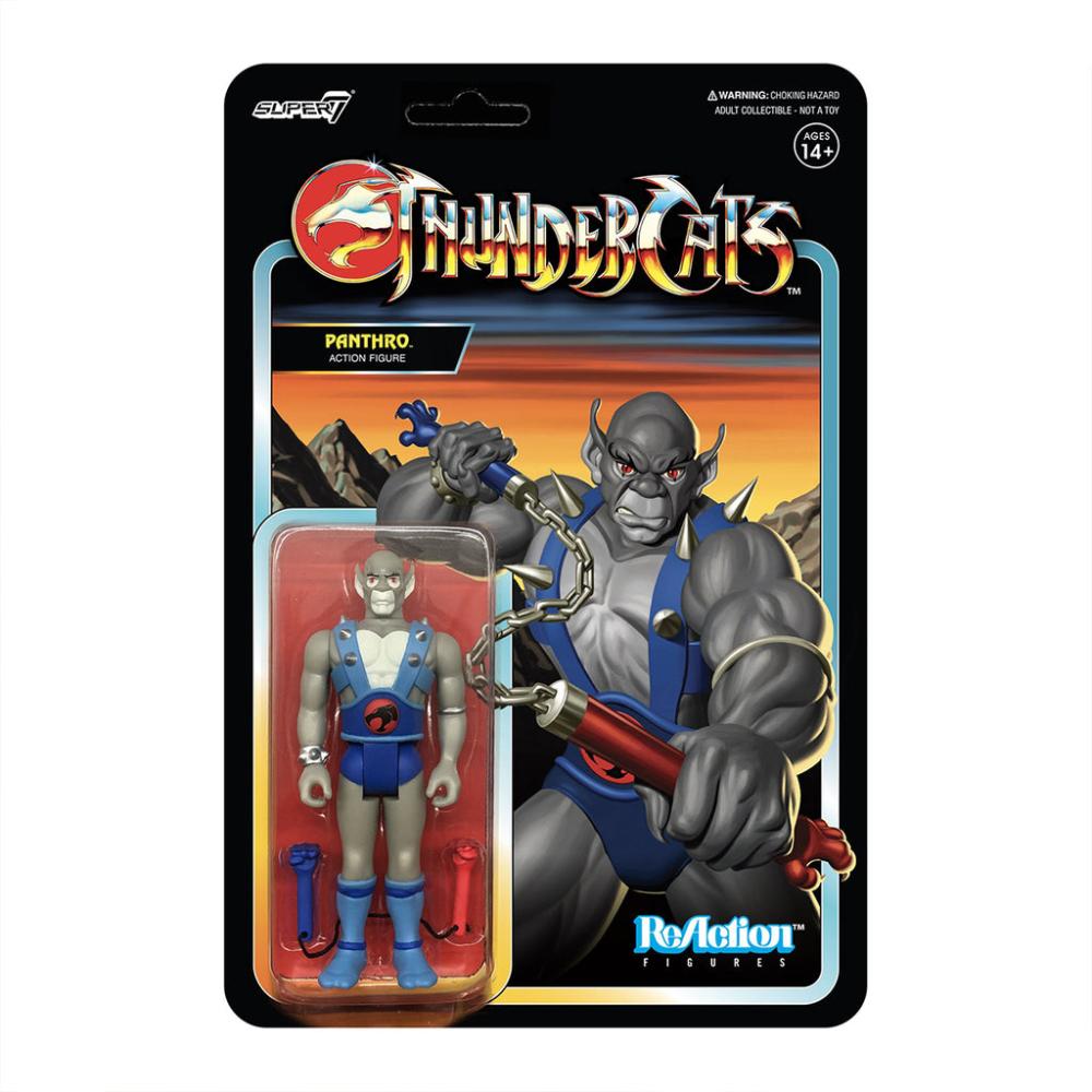 THUNDERCATS WAVE 1 PANTHRO REACTION FIGURE