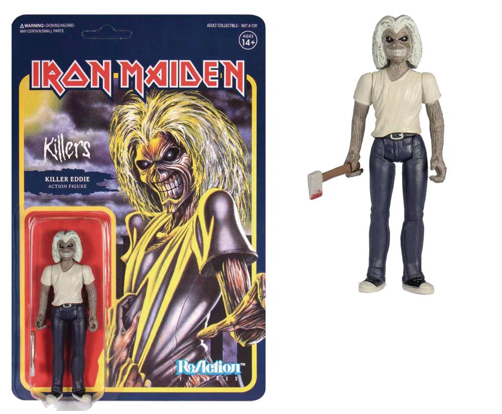 IRON MAIDEN KILLERS EDDIE REACTION FIGURE