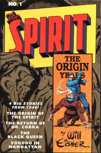 Spirit: The Origin Years 1992 #1 - back issue