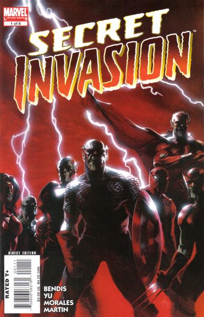 Secret Invasion 2008 #1 Gabriele Dell'Otto Cover - back issue - $10.00