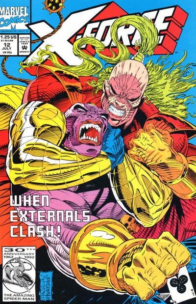 X-Force 1991 #12 Direct ed. - back issue - $3.00