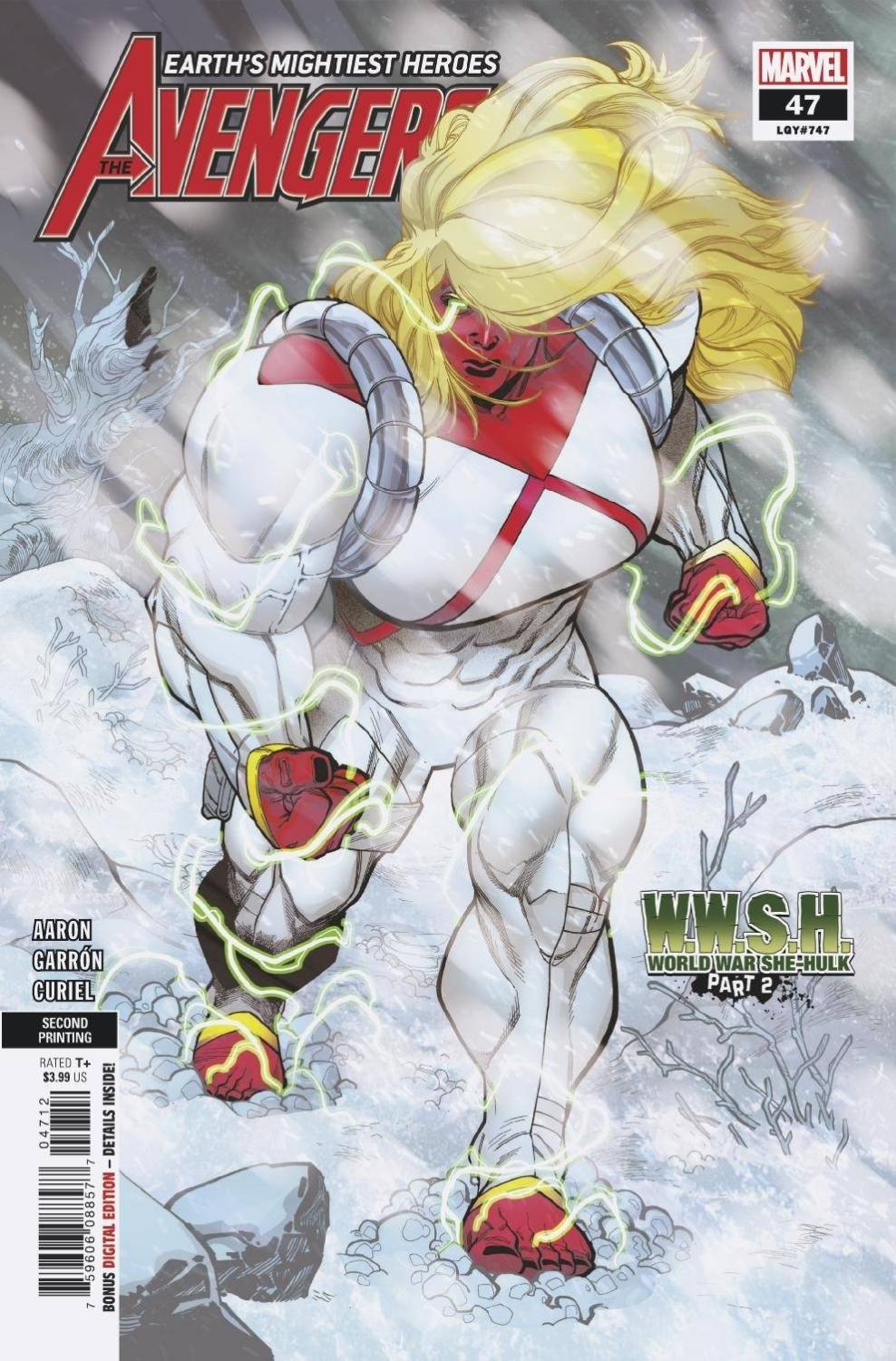 AVENGERS #47 2ND PRINTING VAR