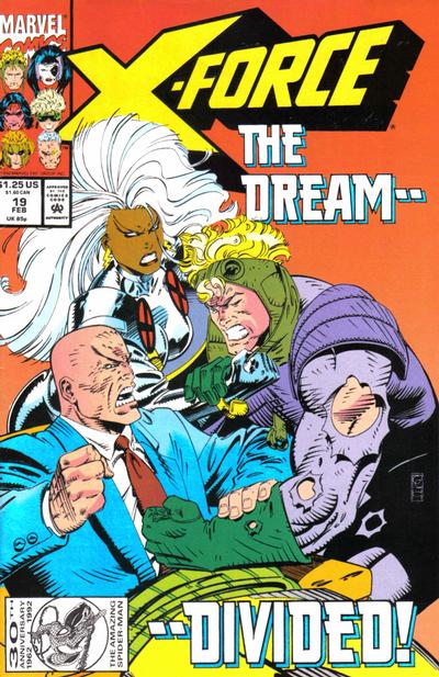 X-Force 1991 #19 Direct ed. - back issue - $3.00
