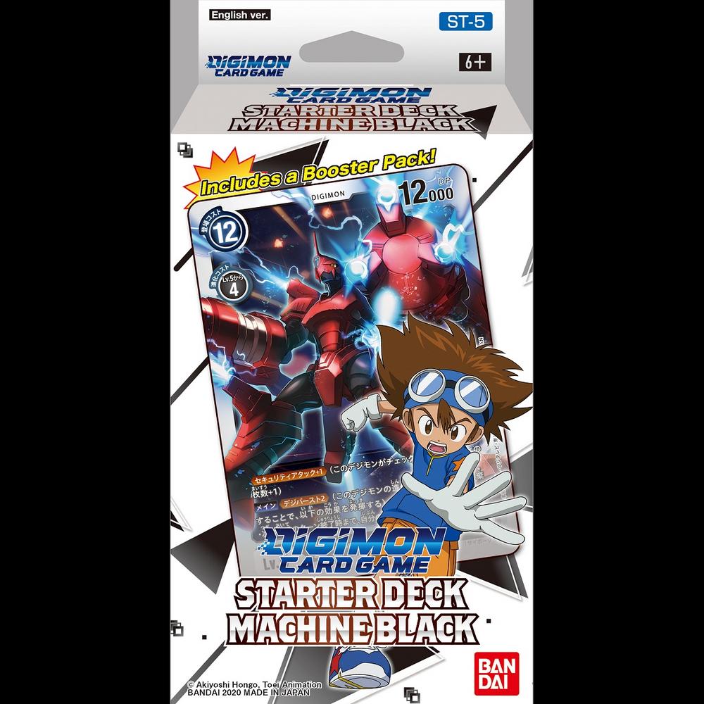 digimon card game starter deck machine black DIGIMON MACHINE BLACK STARTER DECK – Big B Comics