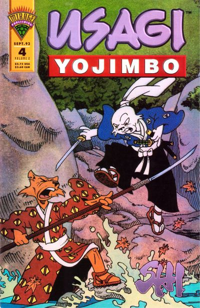 Usagi Yojimbo 1993 #4 - back issue - $5.00
