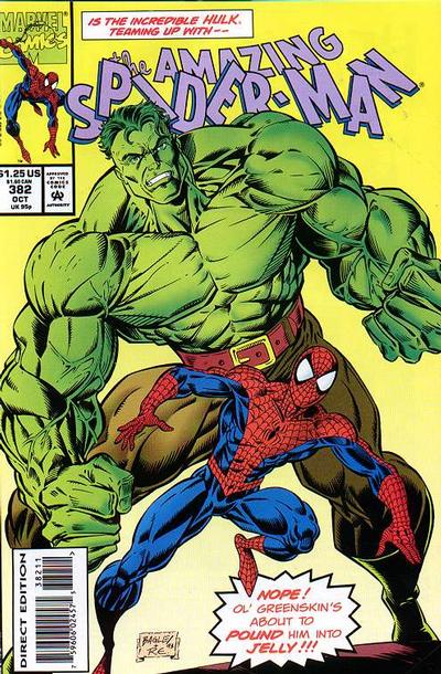 The Amazing Spider-Man 1963 #382 Direct Edition - back issue - $10.00