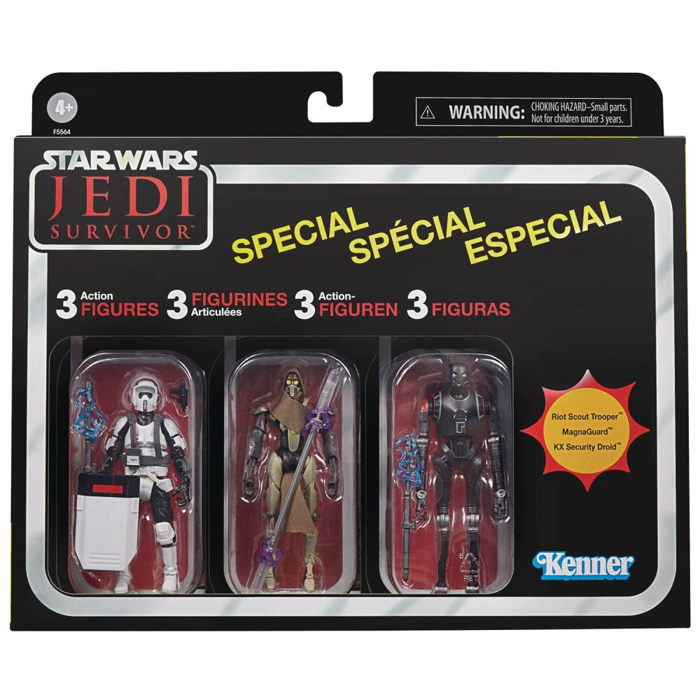 STAR WARS JEDI SURVIVOR VINTAGE 3-3/4IN MULTIPACK
