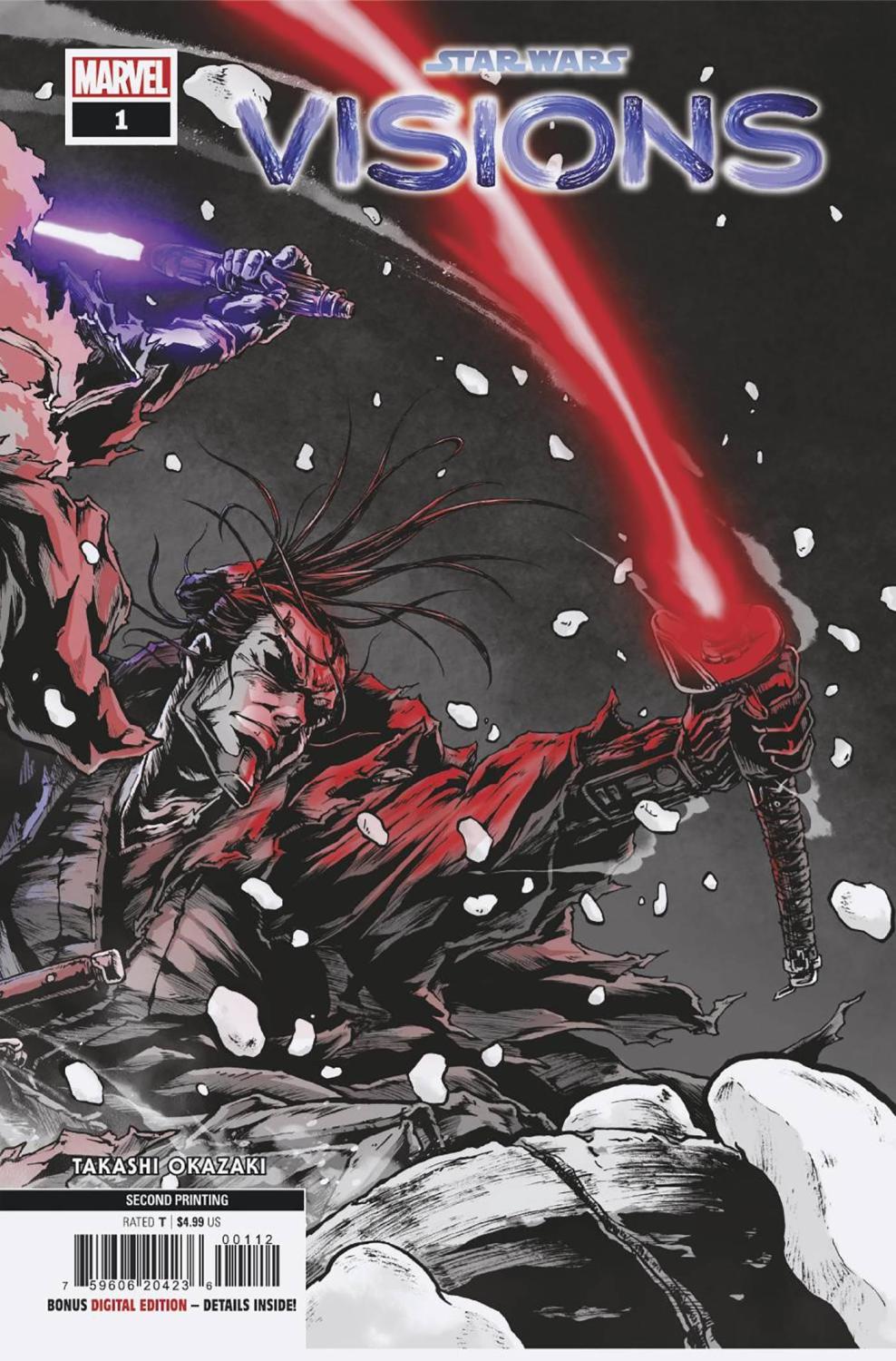 STAR WARS VISIONS #1 2ND PRINTING OKAZAKI VAR