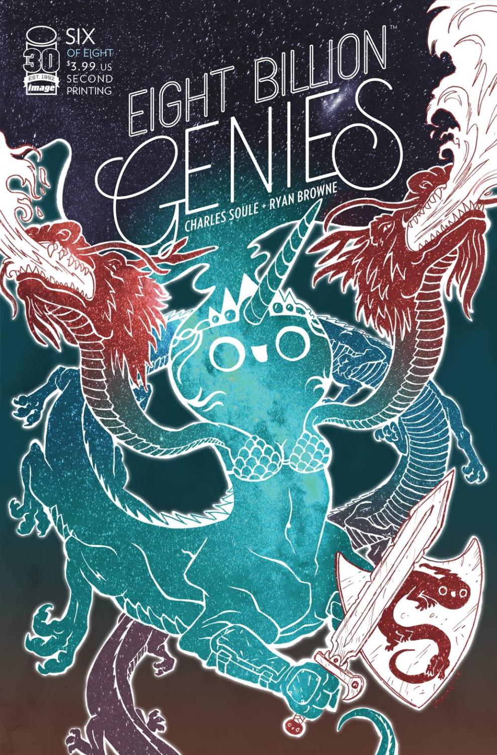 EIGHT BILLION GENIES #6 2ND PRINTING (OF 8)