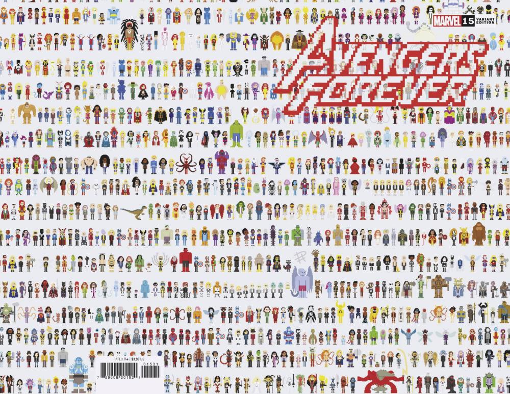 AVENGERS FOREVER #15 HAINSWORTH CONNECTING WRAPAROUND