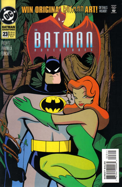 The Batman Adventures 1992 #23 Direct Sales - back issue