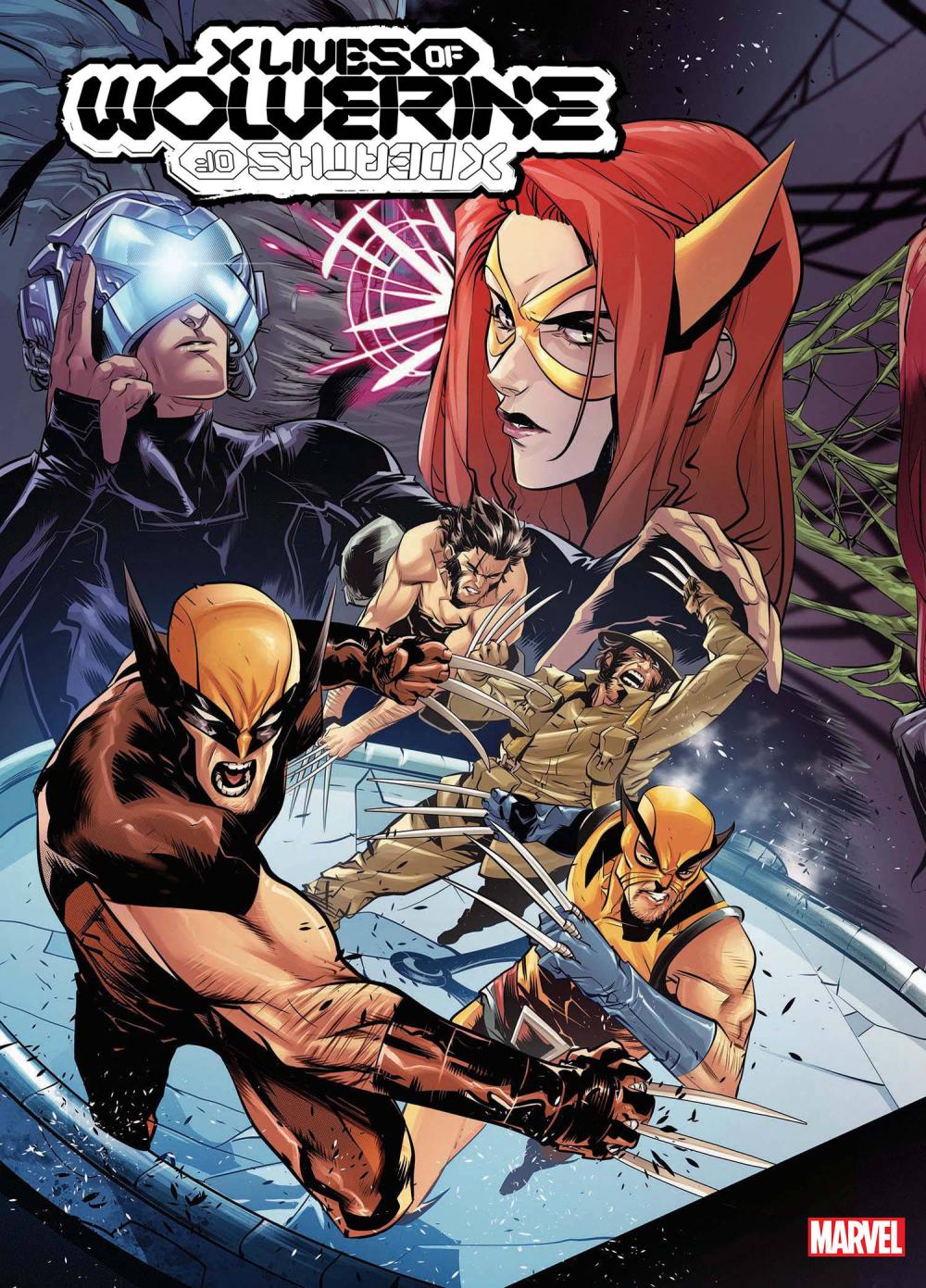 X LIVES OF WOLVERINE #1 2ND PRINTING VICENTINI VAR