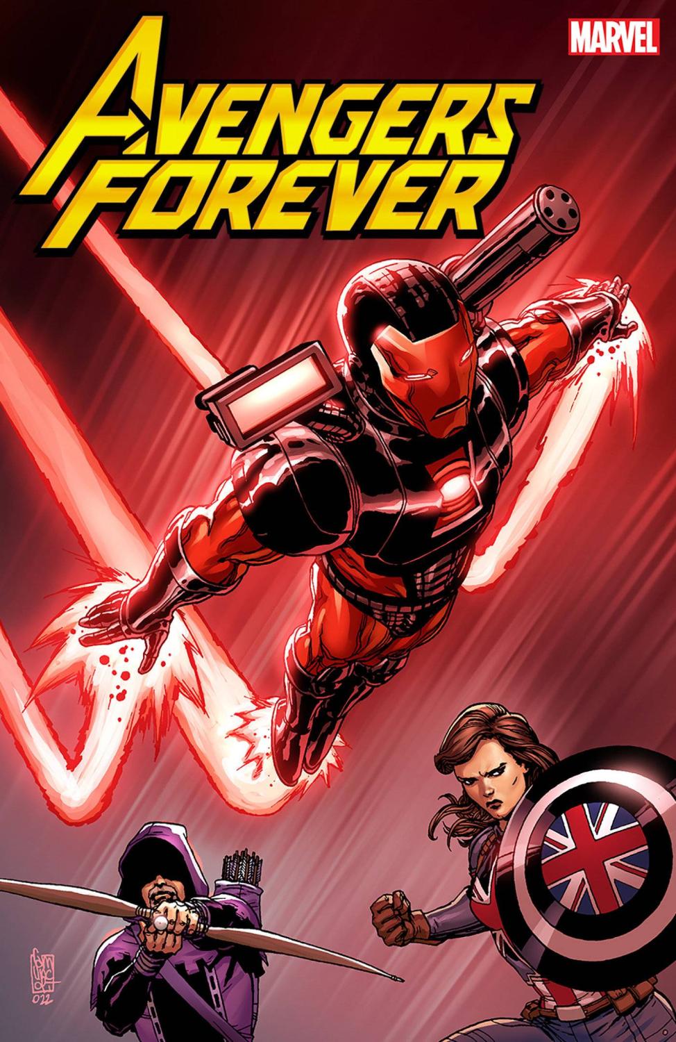 AVENGERS FOREVER #4 2ND PRINTING CAMUNCOLI VAR