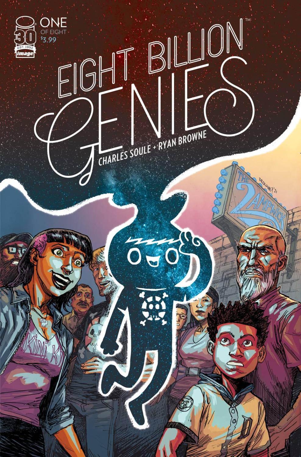 EIGHT BILLION GENIES #1 2ND PRINTING (OF 8)