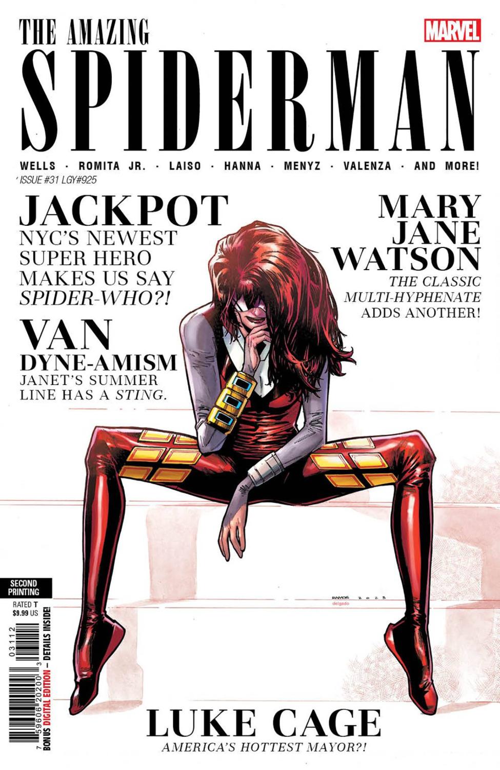 AMAZING SPIDER-MAN #31 2ND PRINTING RAMOS VAR