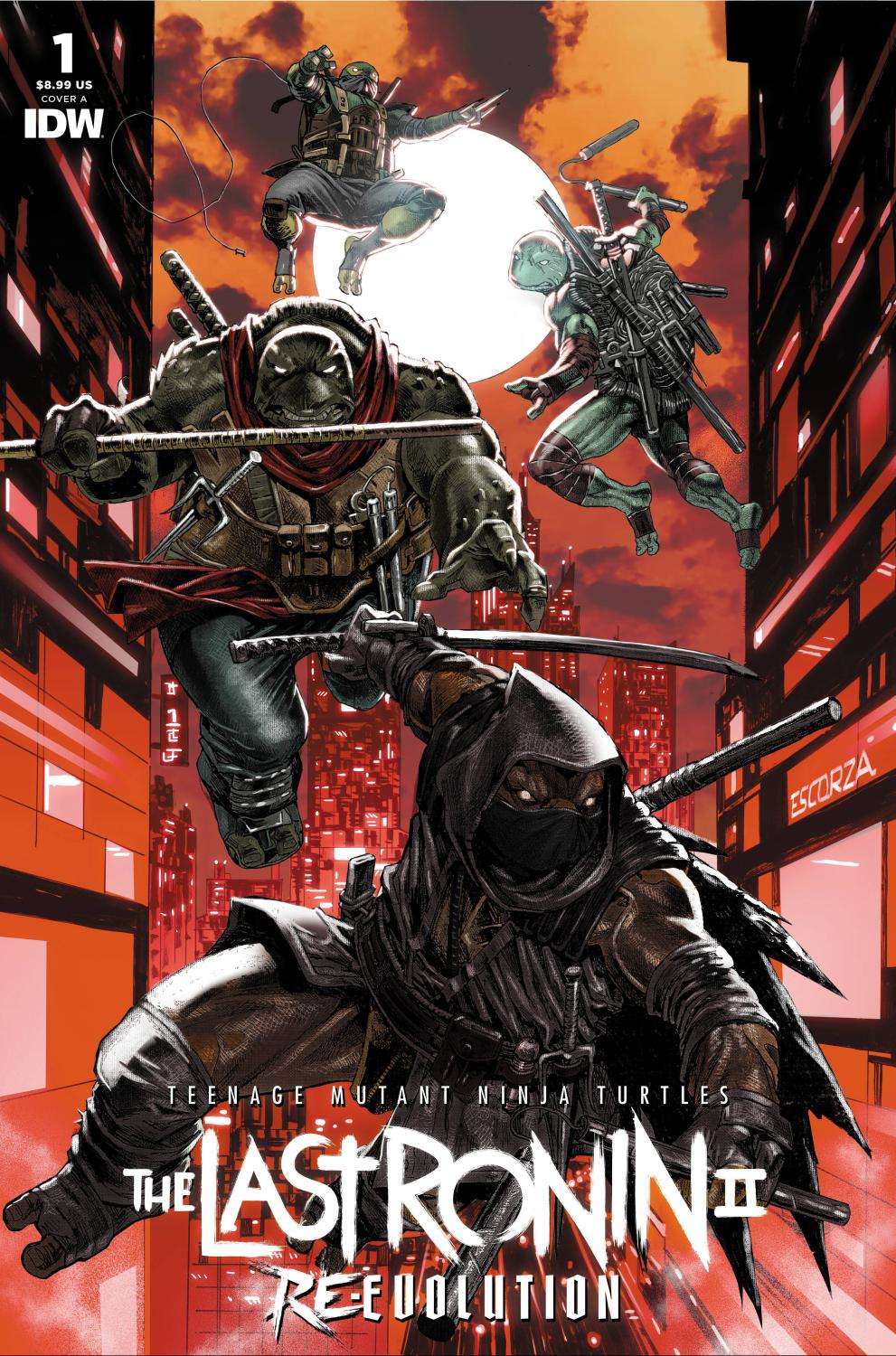 TMNT THE LAST RONIN II RE EVOLUTION #1 CVR A ESCORZAS