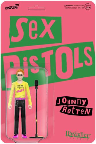 SEX PISTOLS REACTION FIG W2 JOHNNY ROTTEN NVM THE BLLKS AF
