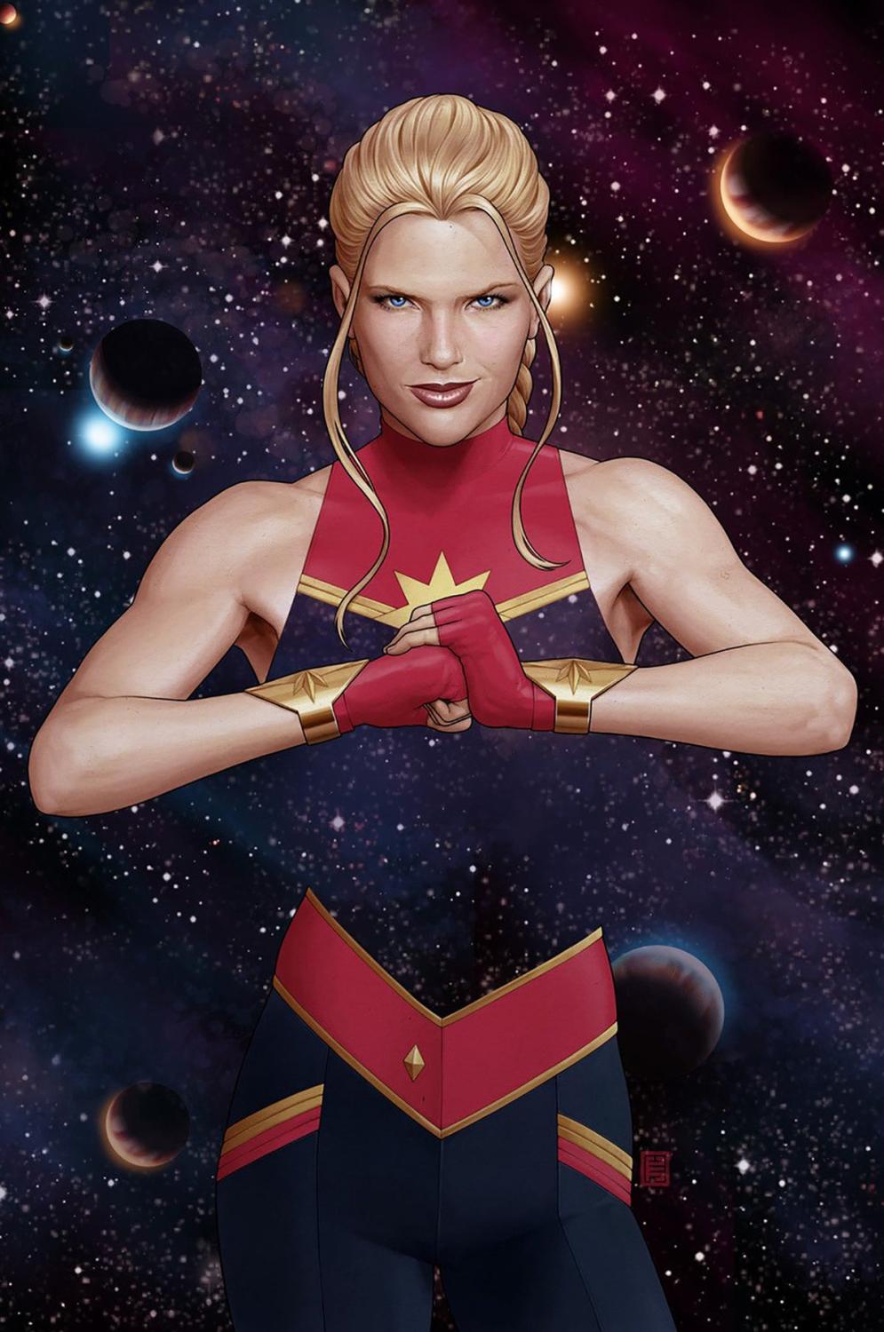 CAPTAIN MARVEL #1 2ND PRINTING JTC VIRGIN VAR