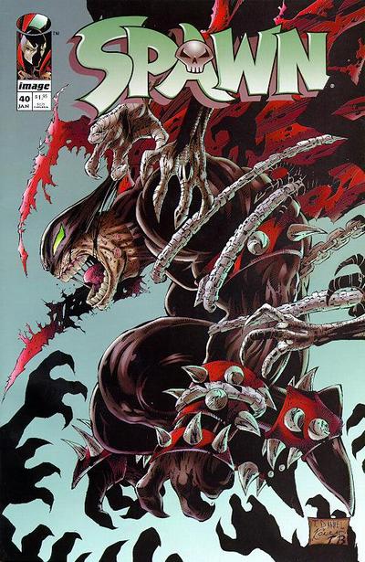 Spawn 1992 #40 Direct ed. - back issue - $10.00