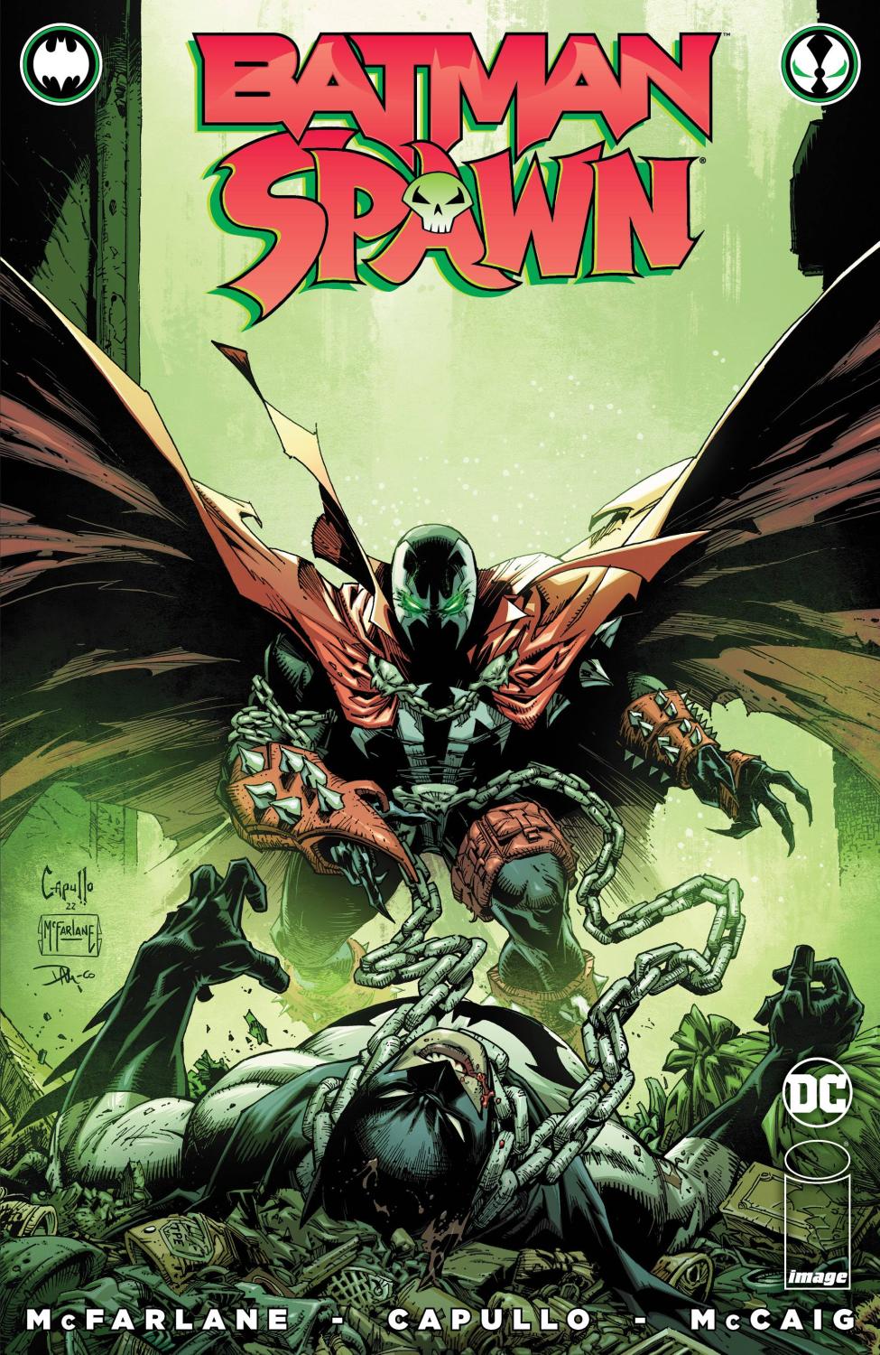 BATMAN SPAWN #1 ONE SHOT 2ND PRINTING SPAWN CAPULLO CVR