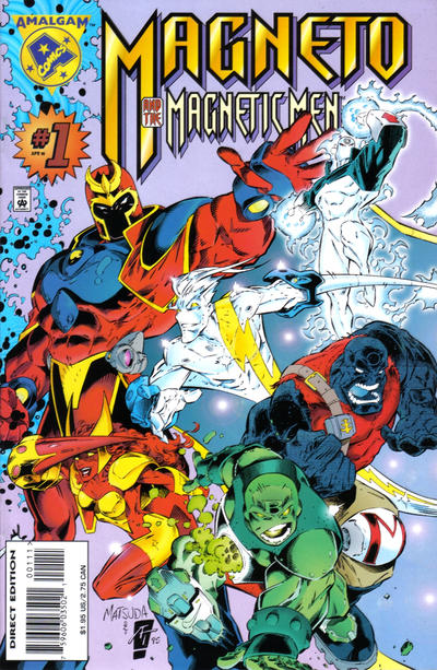 Magneto and His Magnetic Men 1996 #1 Direct Edition - back issue