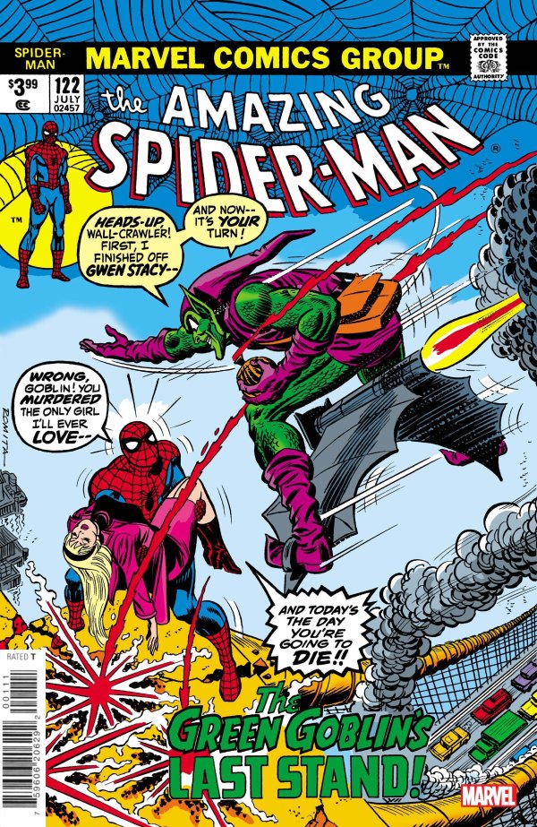 AMAZING SPIDER-MAN #122 FACSIMILE EDITION