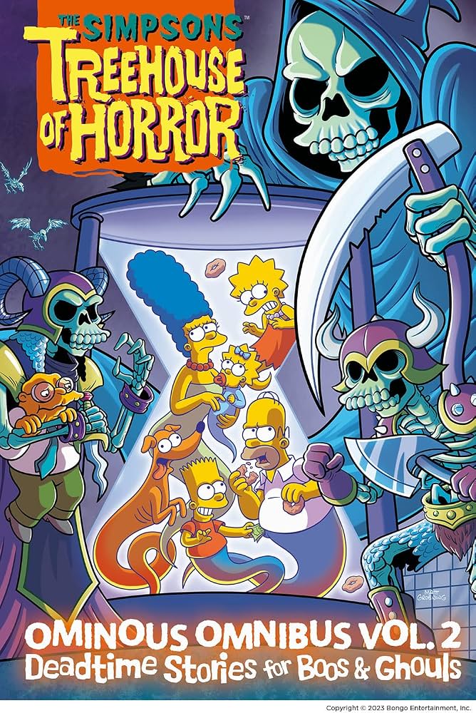 SIMPSONS TREEHOUSE OF HORROR OMINOUS OMNIBUS VOL 02 DEADTIME STORIES