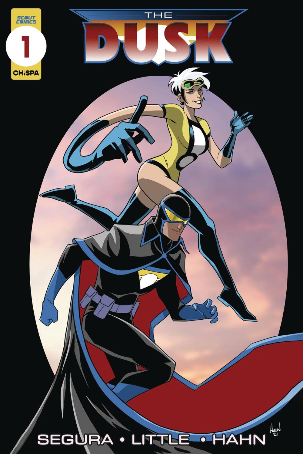 DUSK #1 CVR B DAVID HAHN