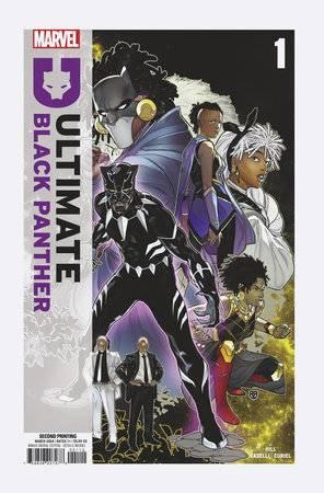 ULTIMATE BLACK PANTHER #1 2ND PRINTING SILVA VAR
