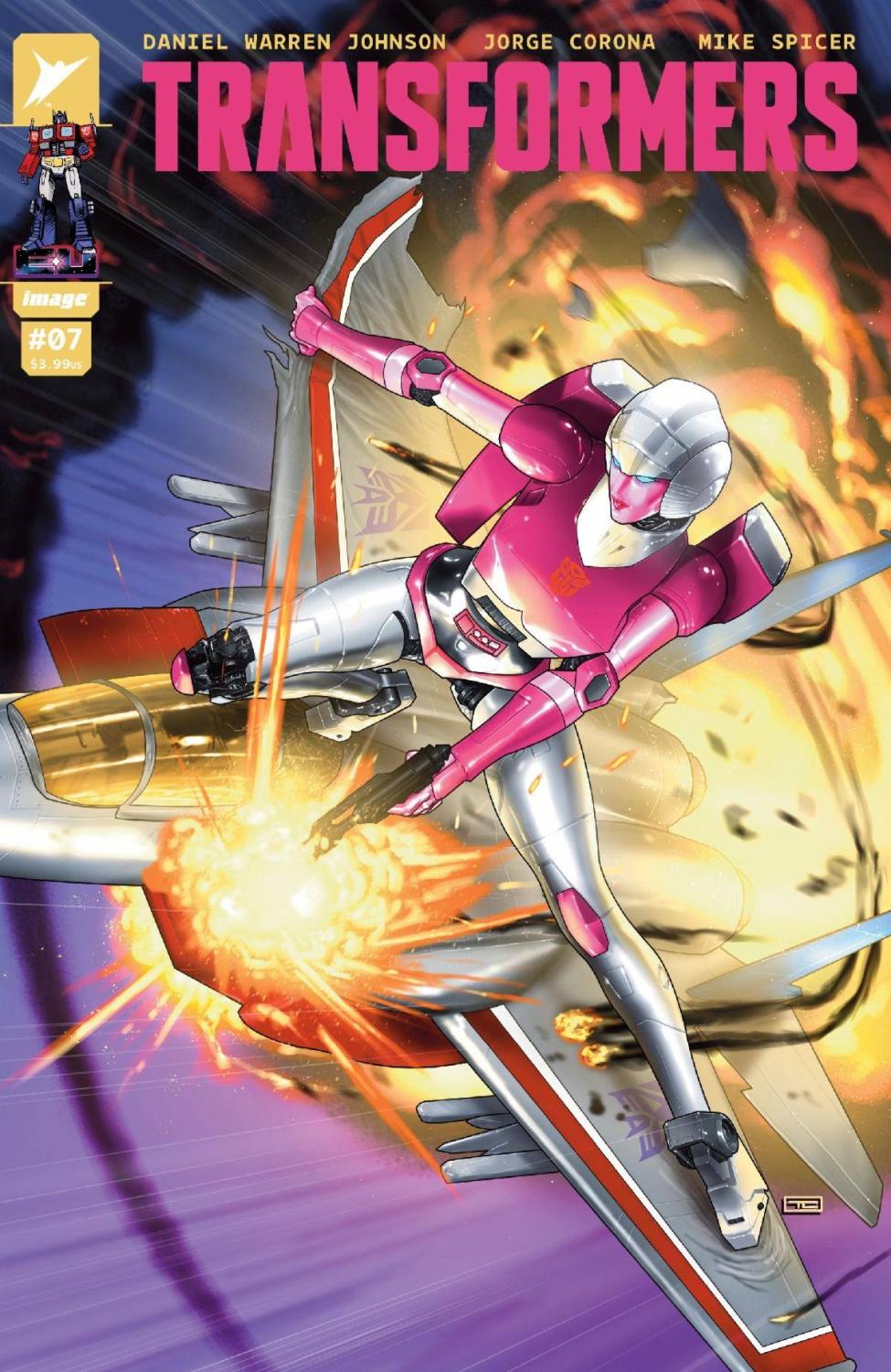TRANSFORMERS #7 CVR E 50 COPY INCV