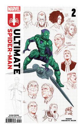 ULTIMATE SPIDER-MAN #2 2ND PRINTING MARCO CHECCHETTO VAR