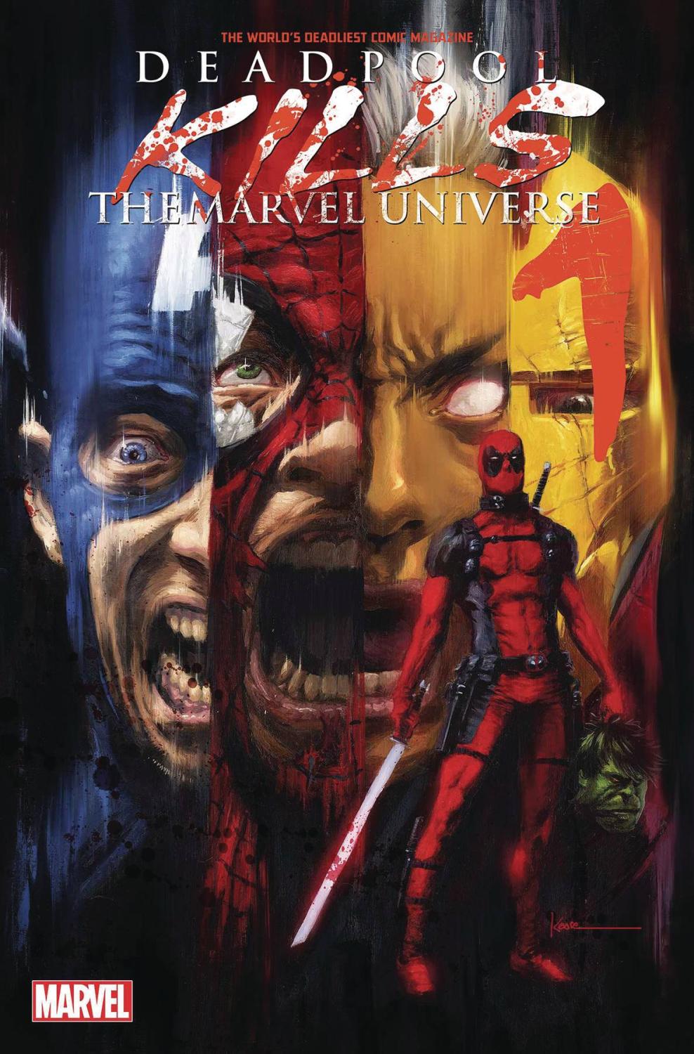 DEADPOOL KILLS MARVEL UNIVERSE #1 FACSIMILE EDITION