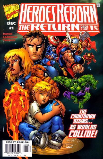 Heroes Reborn: The Return 1997 #1 Direct Edition - back issue