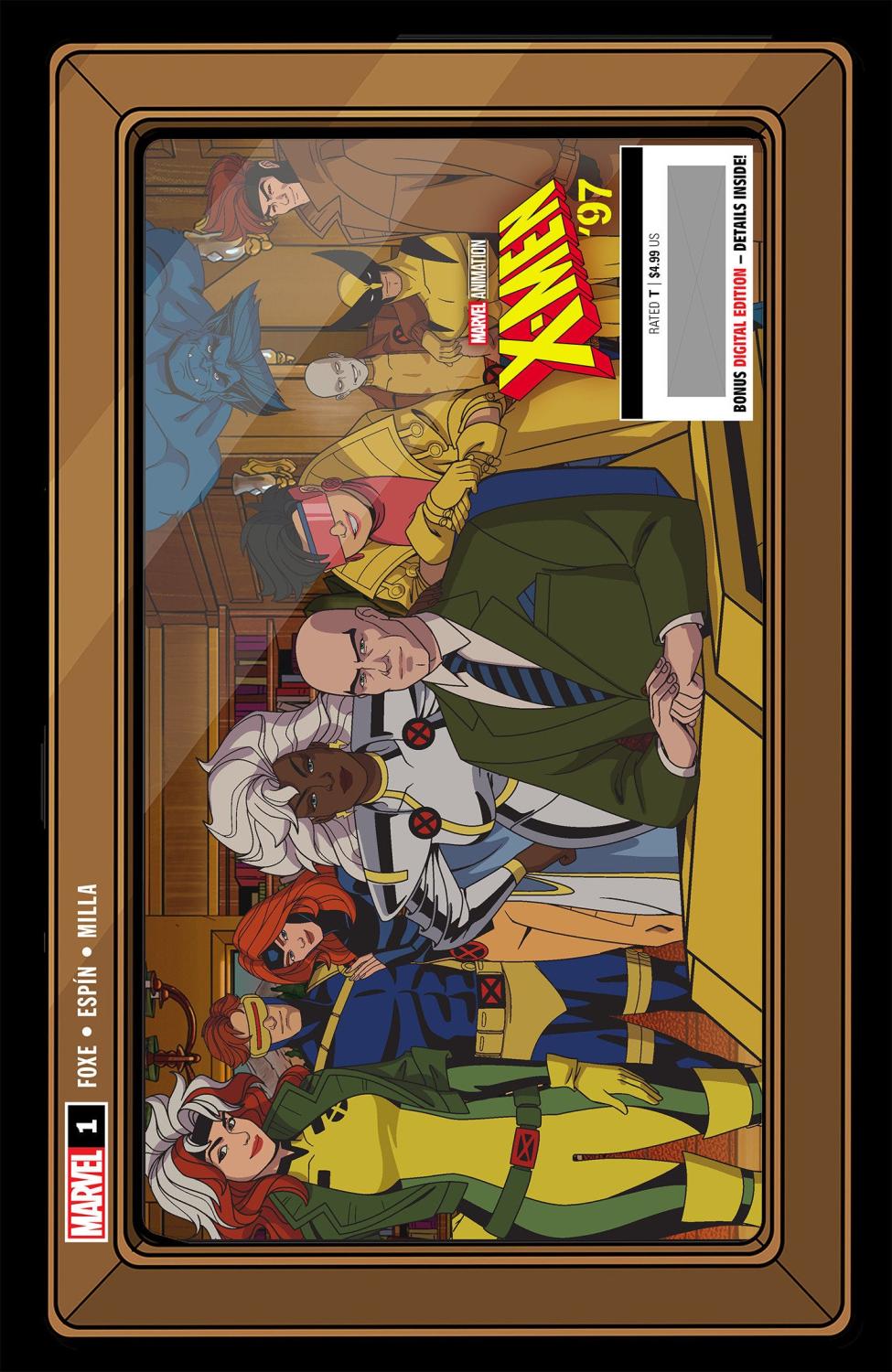 X-MEN 97 #1 3RD PRINTING MARVEL ANIMATION VAR