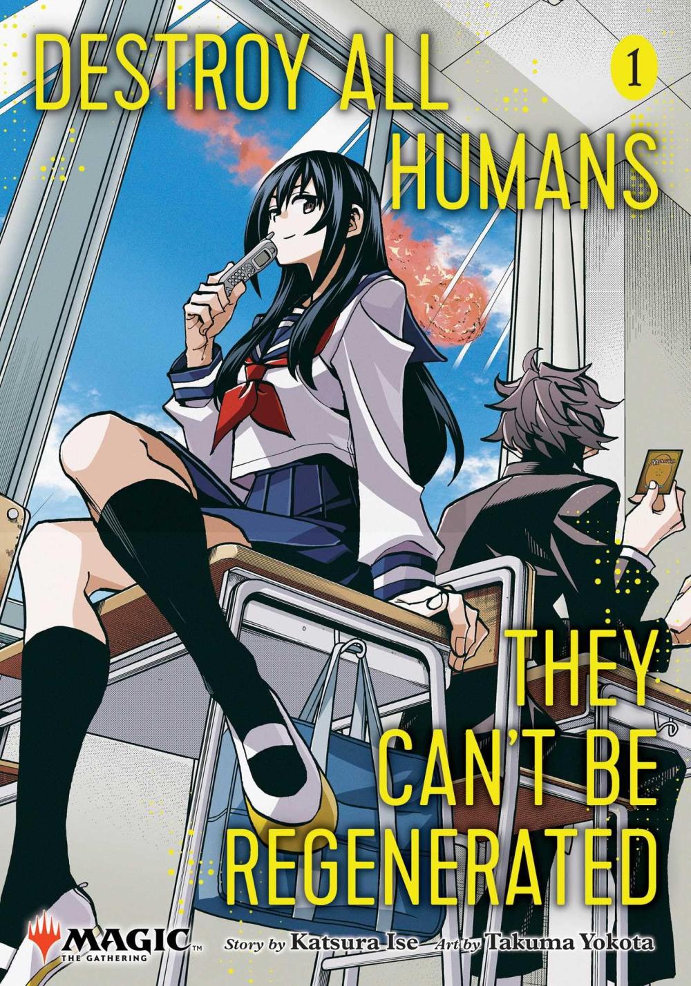 DESTROY ALL HUMANS CANT BE REGENERATED MTG MANGA GN VOL 01
