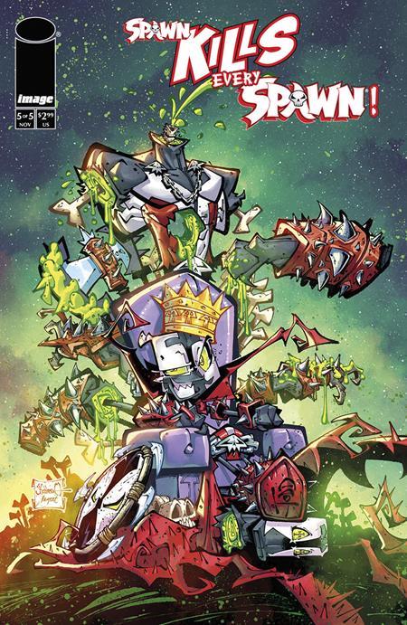 SPAWN KILLS EVERY SPAWN #5 OF 5 CVR A