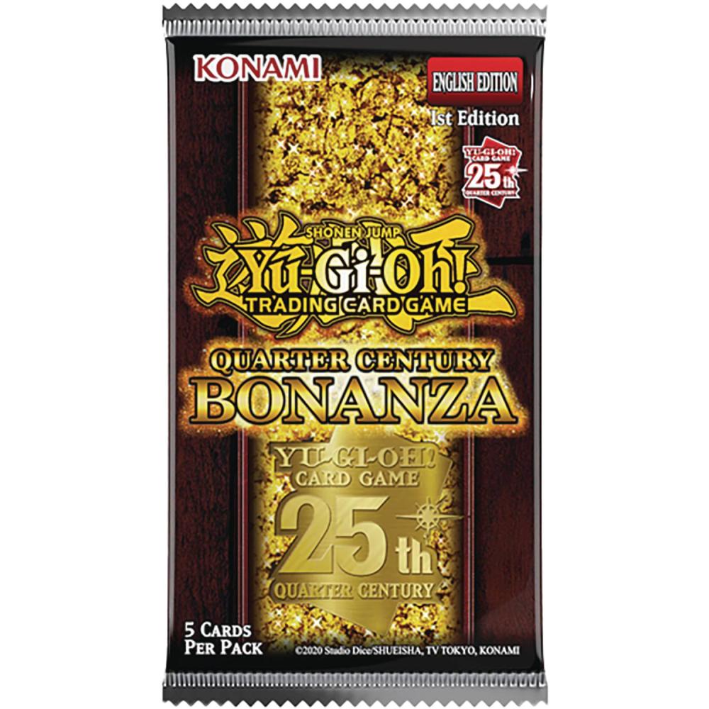 YU GI OH QUARTER CENTURY BONANZA BOOSTER PACK