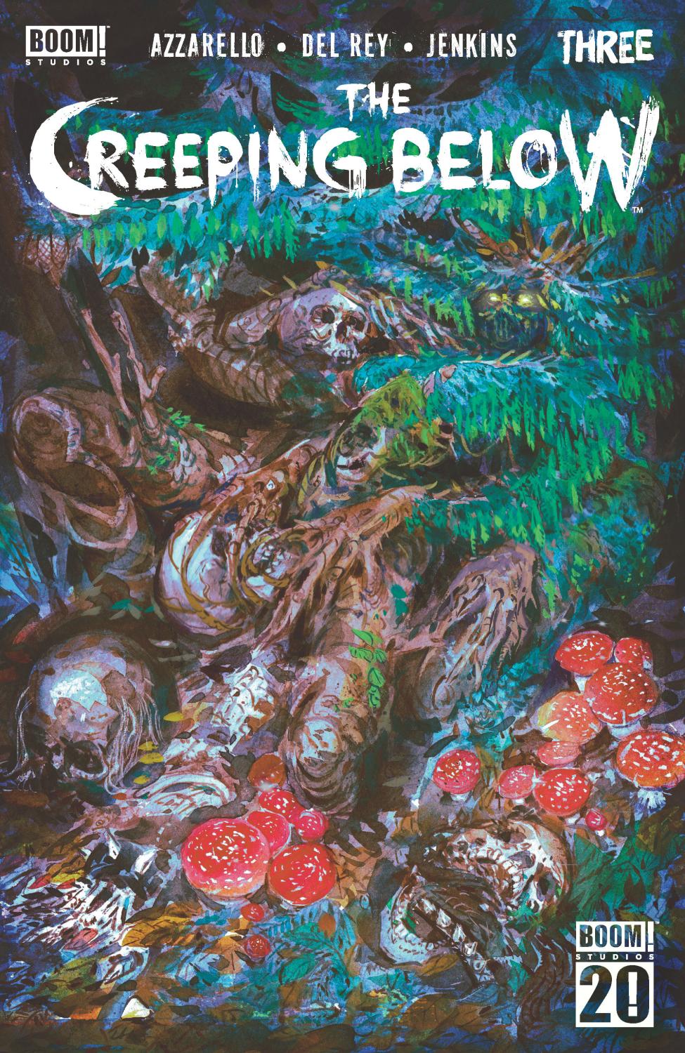 THE CREEPING BELOW #3 A MAIN DRESSED DEL REY CVR A