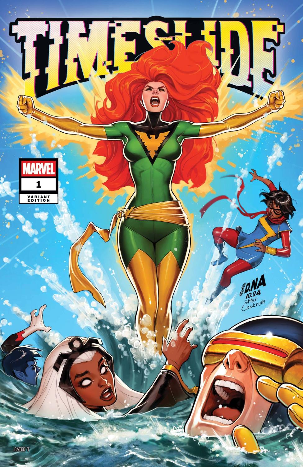 TIMESLIDE #1 DAVID NAKAYAMA SPOILER VAR CVR B