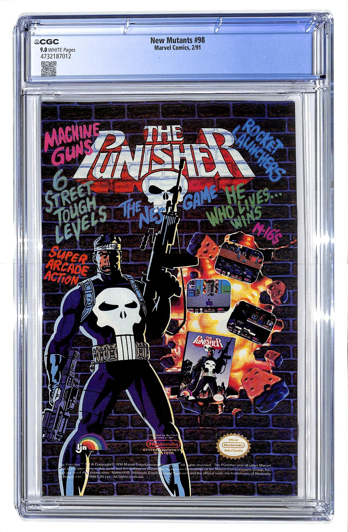 The New Mutants 1983 #98 Direct ed. - CGC 9.0 - $445.00