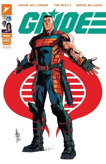 GI JOE #1 SECOND PRINTING CVR B JASON HOWARD COBRA VAR