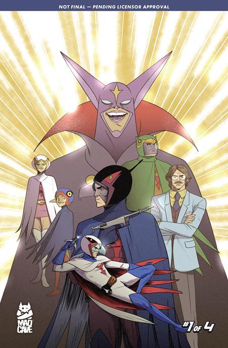GATCHAMAN ONLY ONE EARTH #1 CVR B NUNO PLATI VAR OF 4