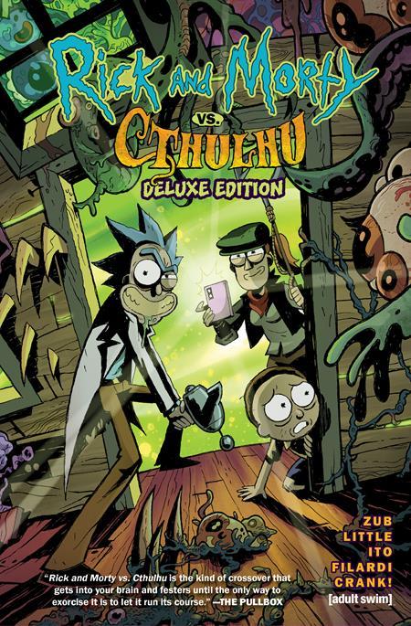 RICK AND MORTY VS CTHULHU DELUXE EDITION HC