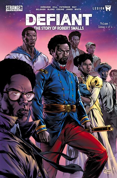 DEFIANT THE STORY OF ROBERT SMALLS #4 CVR A CAANAN WHITE Previously Solicited Through Diamond Allocations May Occur (OF 4)