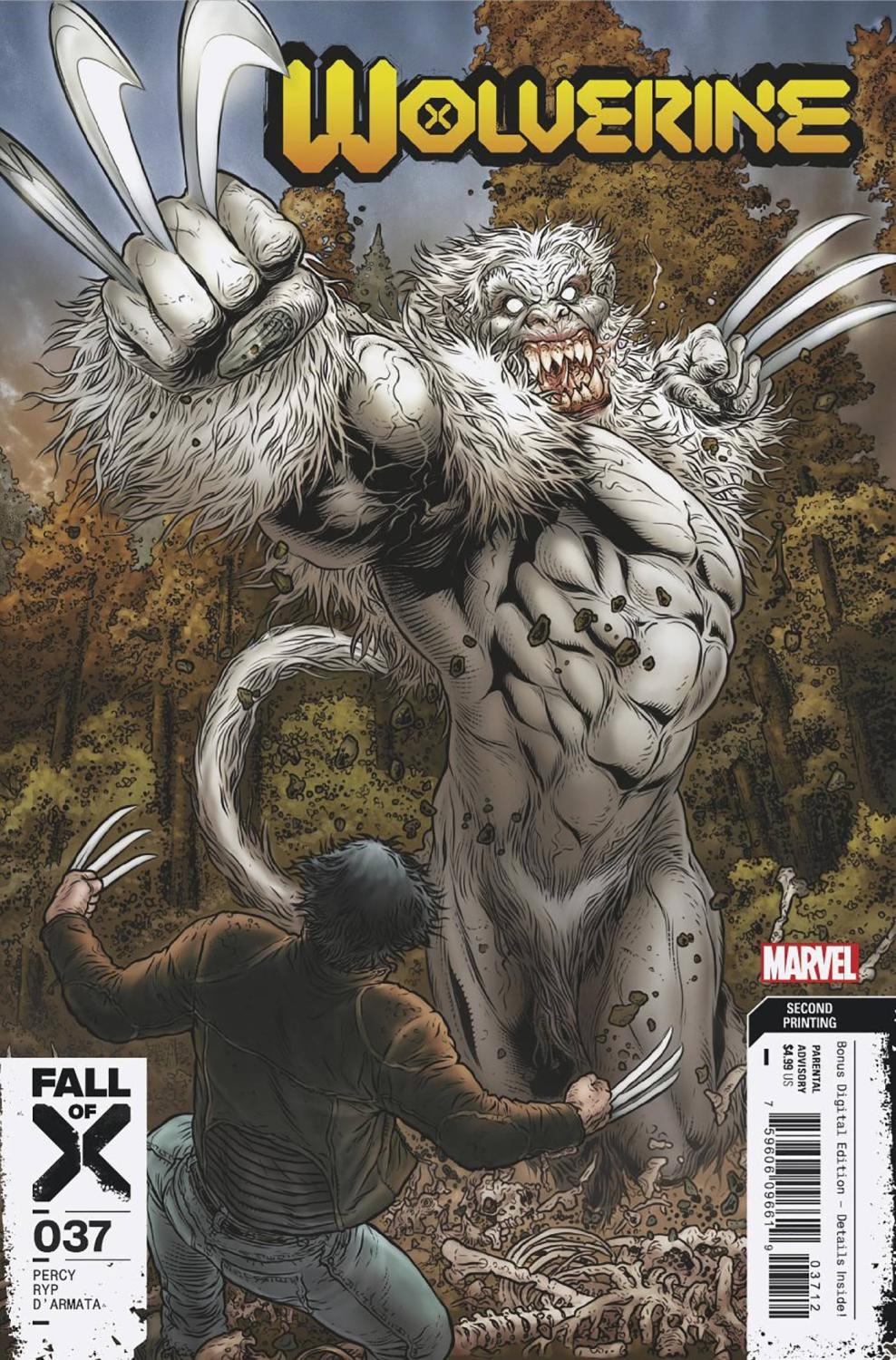 WOLVERINE #37 2ND PRINTING JUAN JOSE RYP VAR