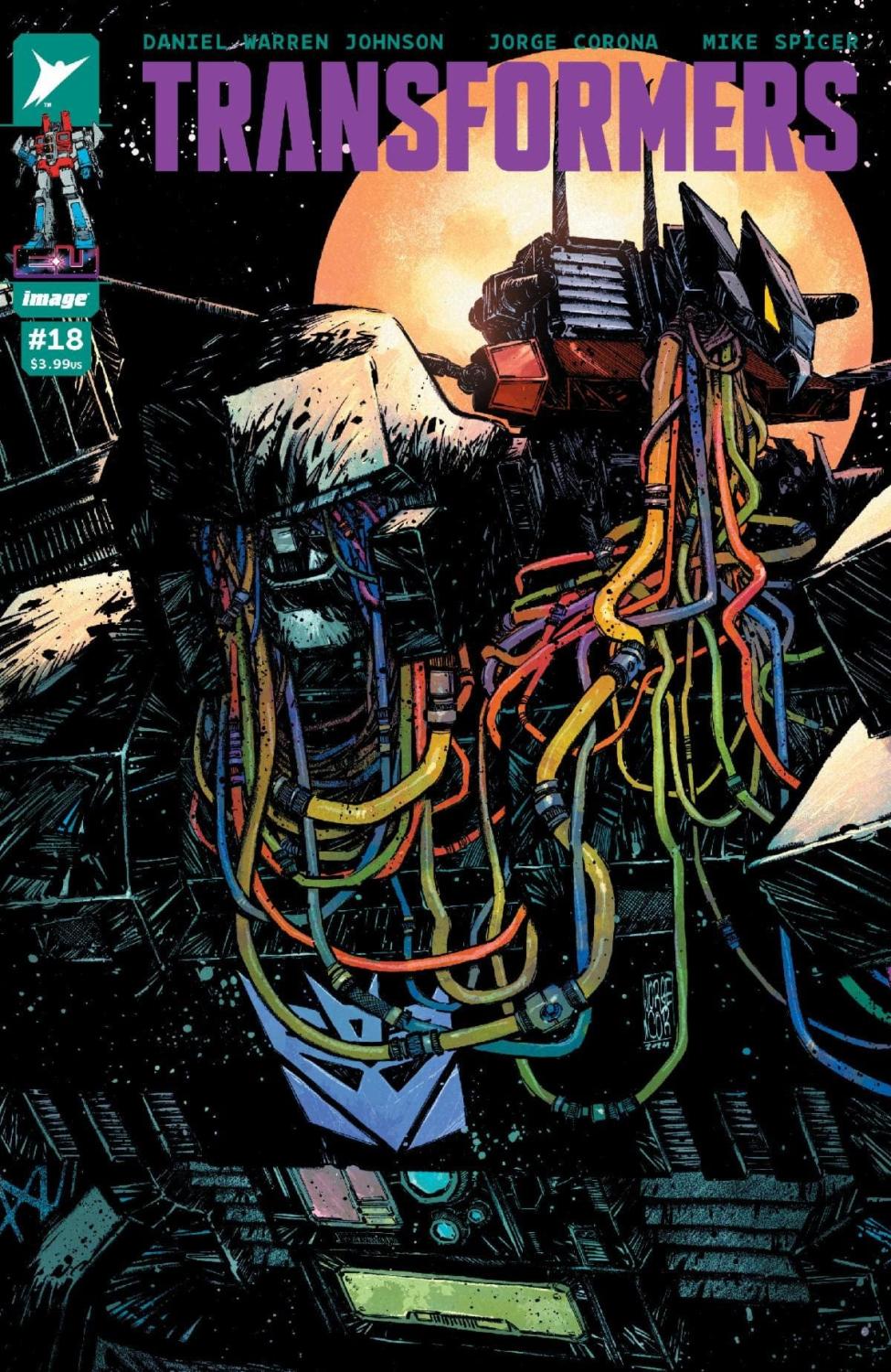 TRANSFORMERS #18 CVR B JORGE CORONA AND MIKE SPICER VAR