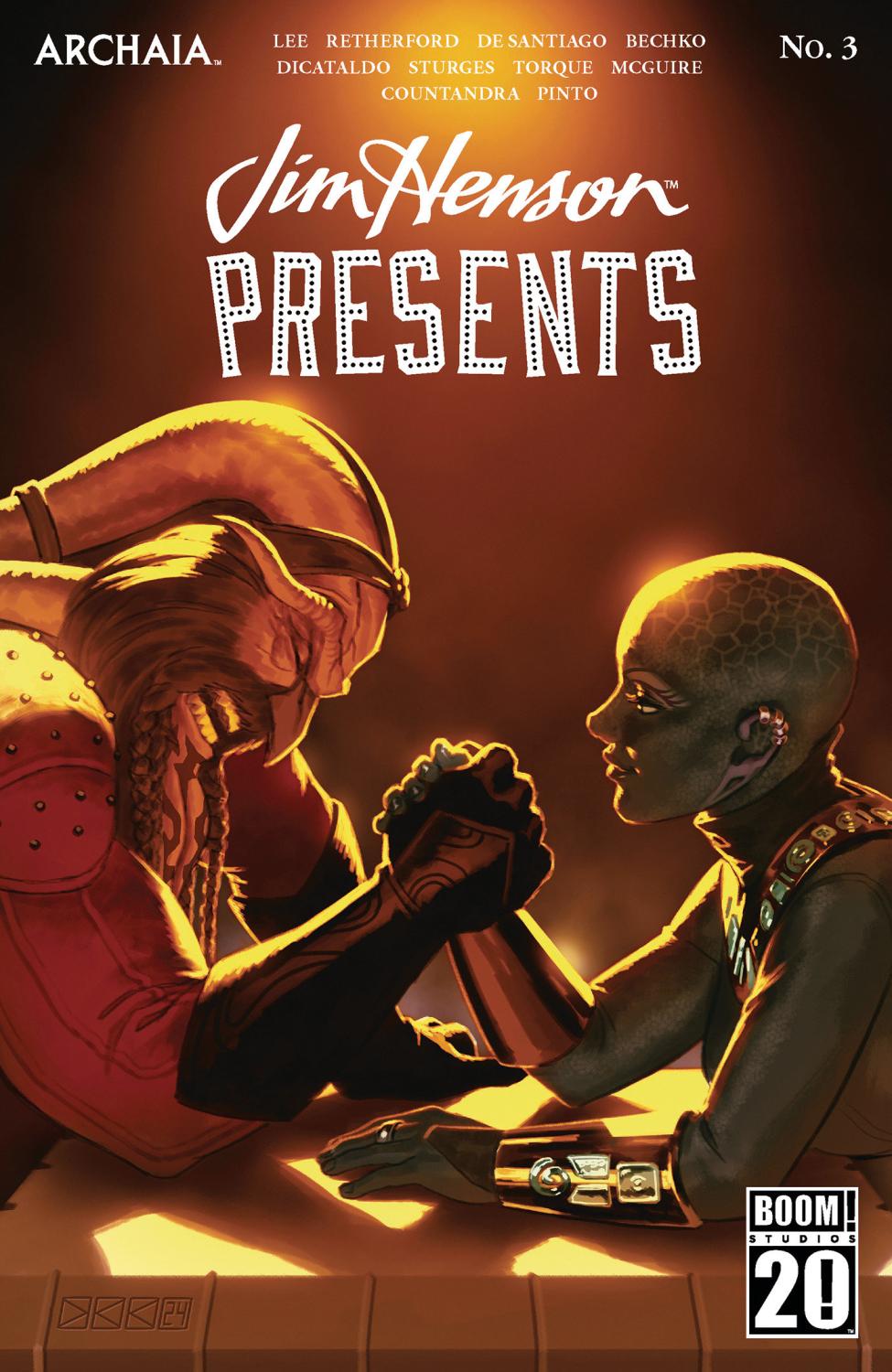 JIM HENSON PRESENTS #3 B VAR DRESSED KIM