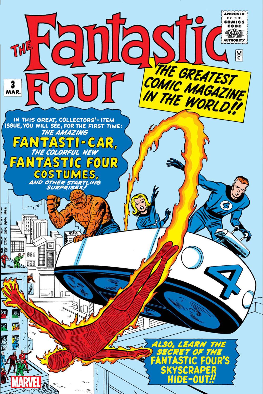 FANTASTIC FOUR #3 FACSIMILE EDITION FOIL VAR CVR B