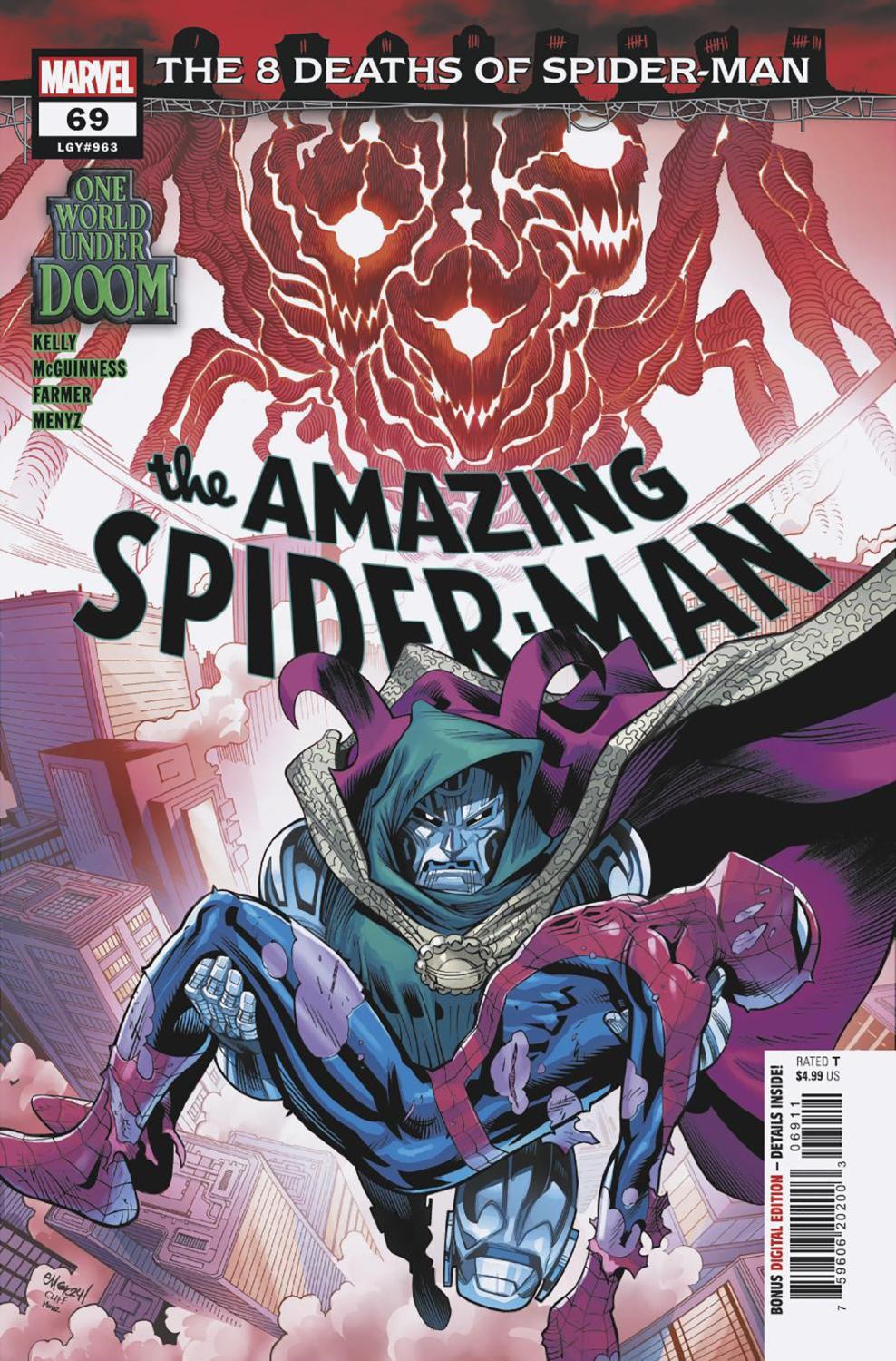 AMAZING SPIDER-MAN #69 DOOM CVR A